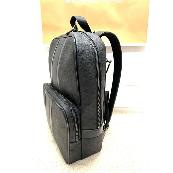 🔥NWT! Michael Kors Men's Backpack Black Msrp:$398.00 - Picture 3 of 10